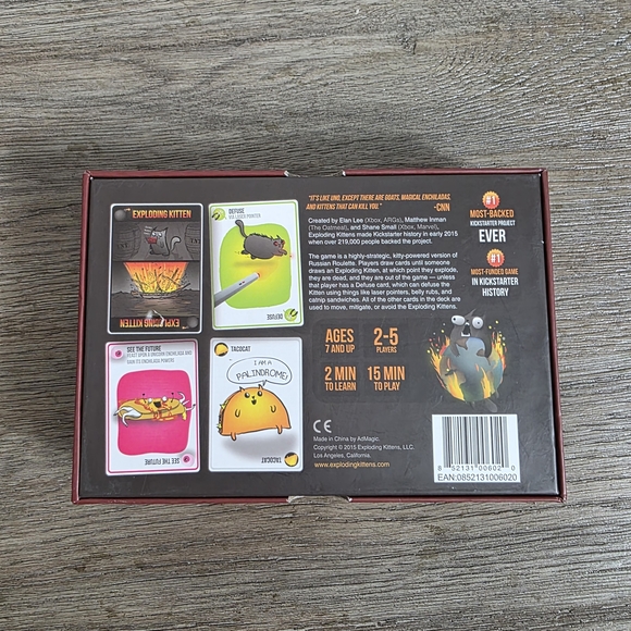 Exploding Kittens Card Game Set - Picture 5 of 6